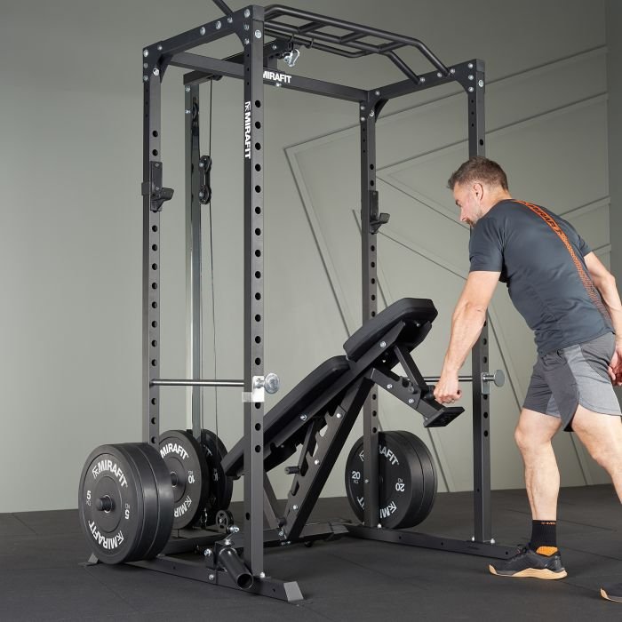 Home Gym Rack Package Mirafit