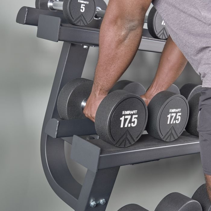 Commercial Gym Dumbbell Rack Mirafit