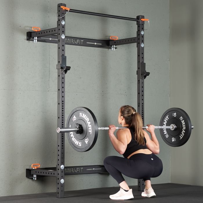 M3 Folding Wall Rack Mirafit