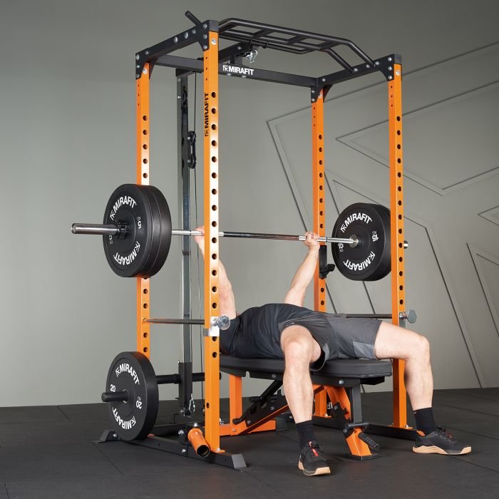 Half Power Mirafit M2 Power Rack Weight Bench Mirafit M2 Half