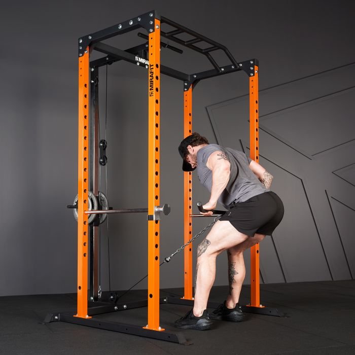 Power Rack with Cable Pulley System Mirafit