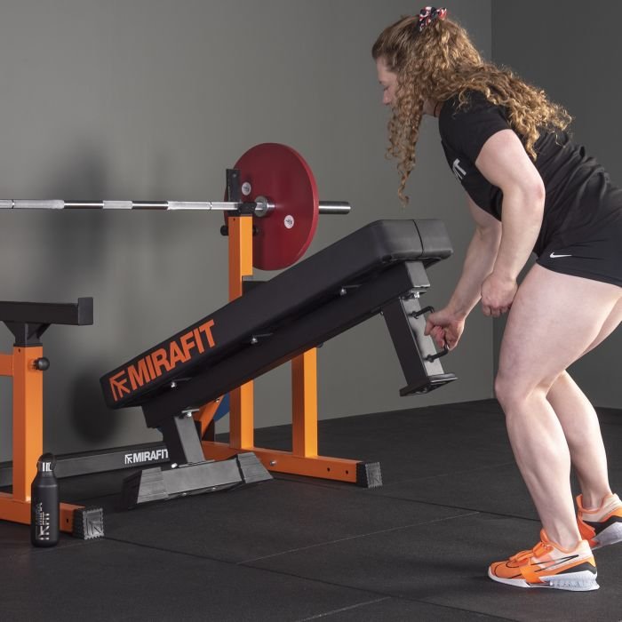 M3 Flat Powerlifting Bench Mirafit