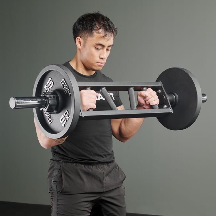 Short Multi Grip Tricep/Swiss/Hammer Curl Bar Mirafit