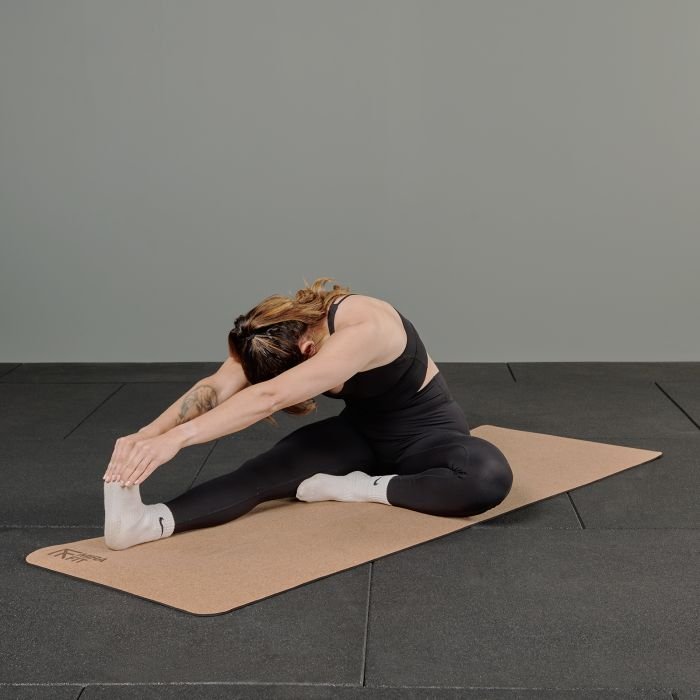 Cork Yoga Mat 6mm thick Cork Exercise Mat Mirafit