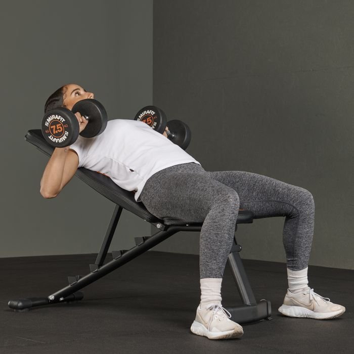 Folding Weight Bench Mirafit