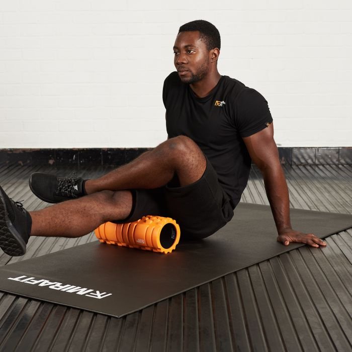 Foam Roller With Ridges Muscle Roller Mirafit