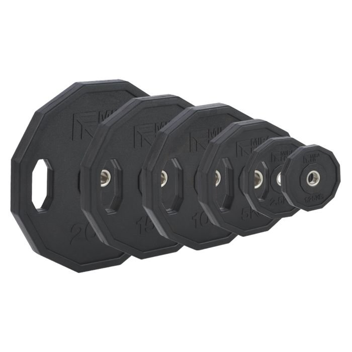 Deadlift 1inch Mirafit Hex Weight Plates