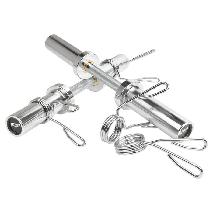 Mirafit 2inch Olympic Dumbbell Bars with measurements