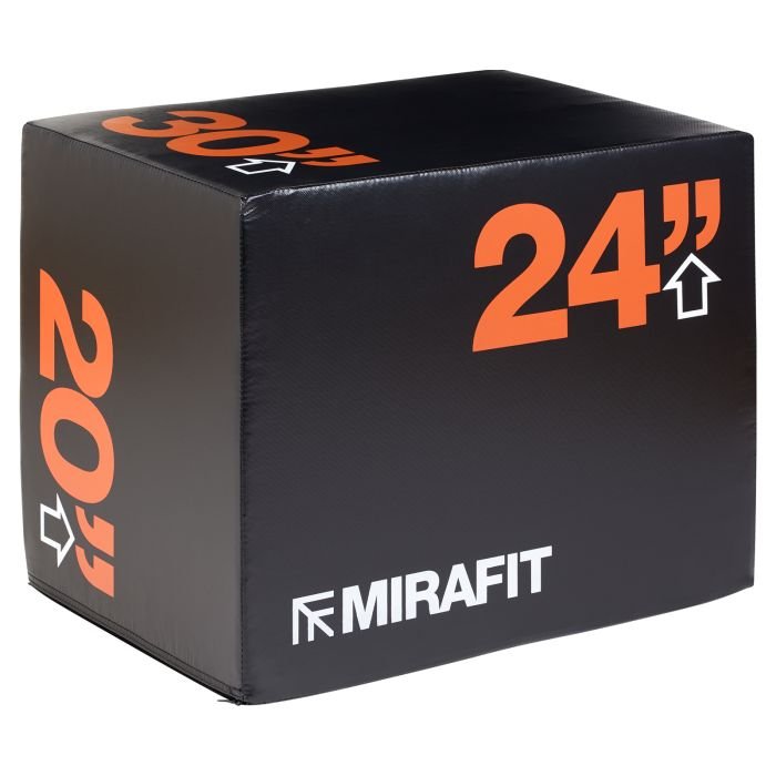 Mirafit 3 in 1 Soft Plyo Jump Box 30x24x20 Close
