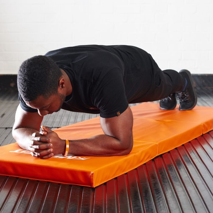 6ft Folding Exercise Mats 4cm Thick Gym Mats Mirafit