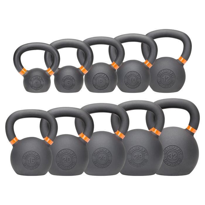 Mirafit Cast Iron Kettlebell Choice of Weight