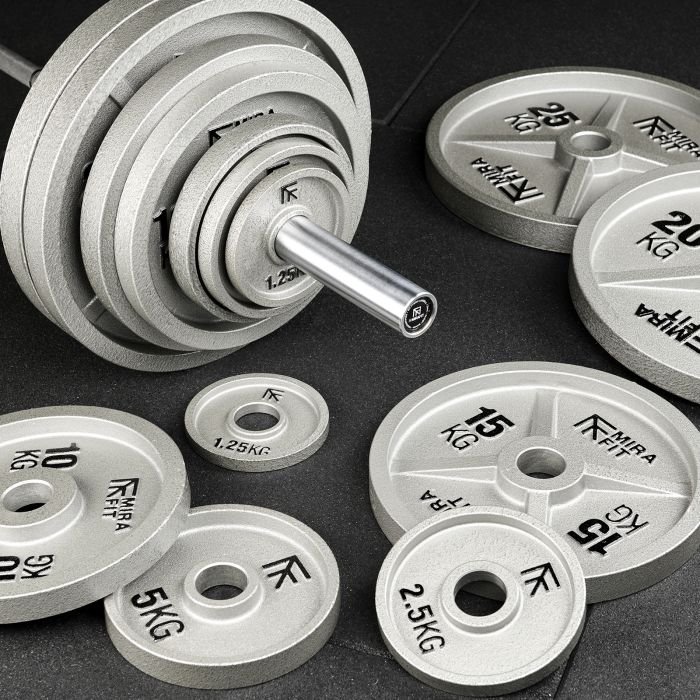 Deep Dish Olympic Weight Plates Mirafit