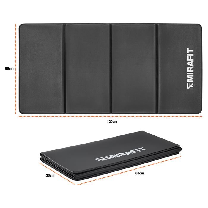 Easy Clean Folding Gym Mat | Mirafit