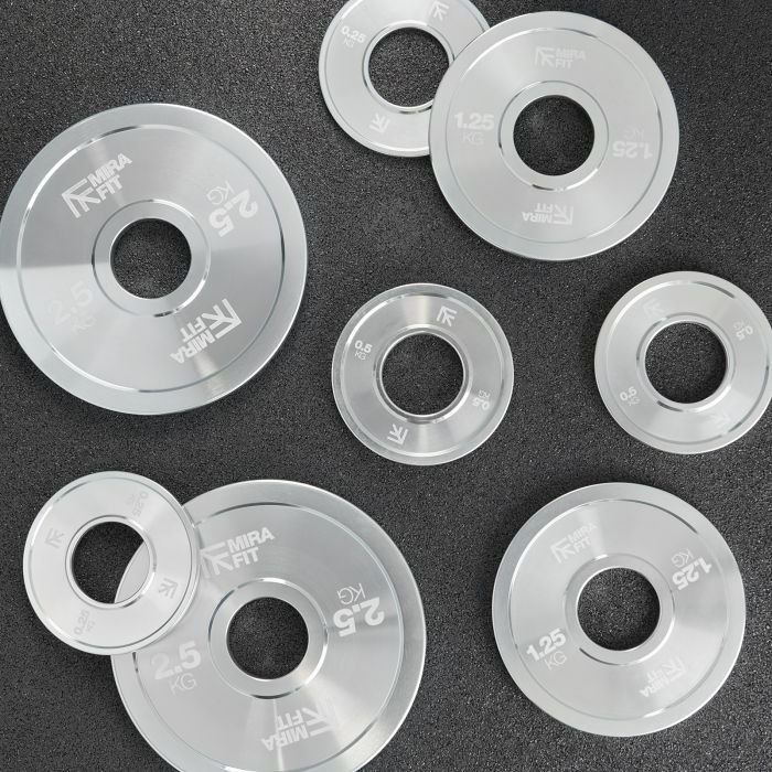 Muscle Power Fractional Olympic Bumper Plate - Halterschijf - 50 mm - 1