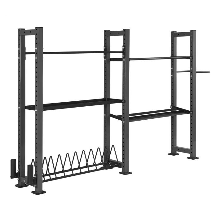 Mirafit Gym Storage System Full 2 Bay System Orange Master