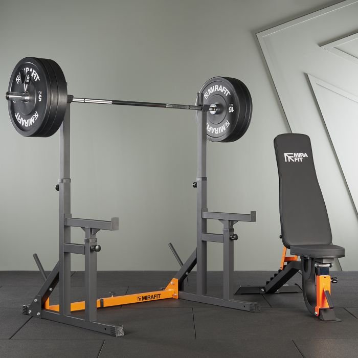 Home Gym Squat Bench Press Package Mirafit - Main Image