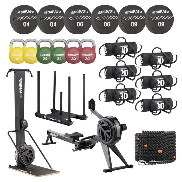 Mirafit Hybrid Training Package 4 on Gym Flooring