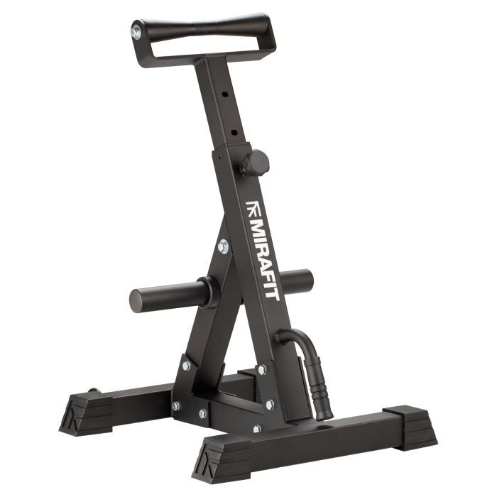 Mirafit Landmine Stand on gym floor