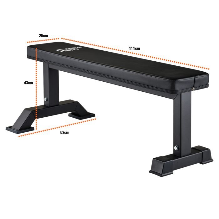 M1 Flat Weight Bench For Weightlifting Mirafit