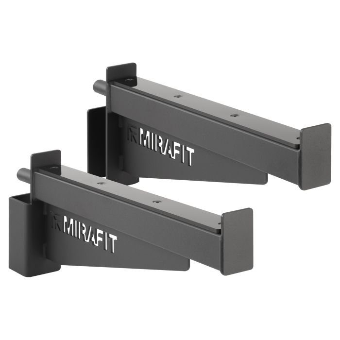 Mirafit M2 Black 60mm Safety Spotters on rack