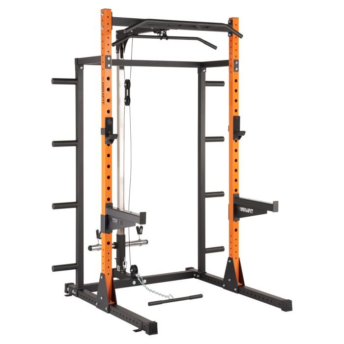 360kg Cable Mirafit M2 360kg Power Rack M210 Half Power Rack With