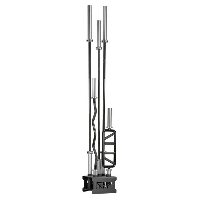 Mirafit M3 Bar Package Lying on Gym Floor