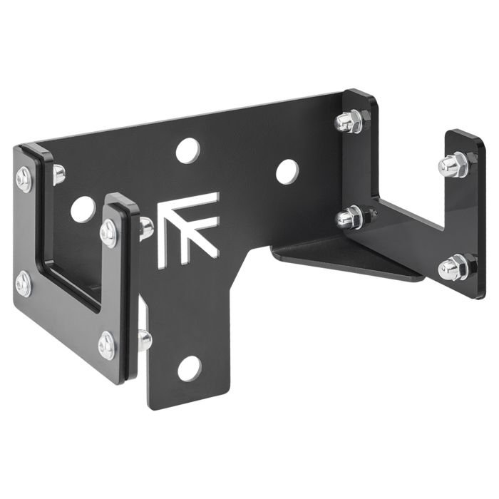 Mirafit M3:M4 Dip Bar Storage Hanger attached to M4 Rack