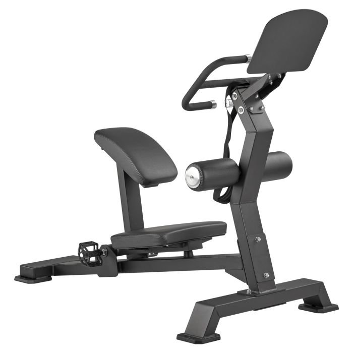Mirafit M4X stretch bench on gym flooring