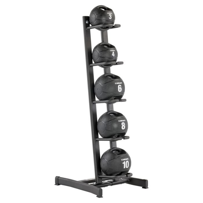 Medicine Ball Set with Rack Mirafit