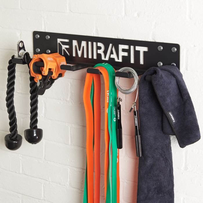 Gym Wall Storage Rack Multi Function Mirafit