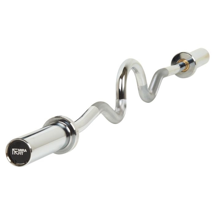 Mirafit Olympic Super EZ Curl Bar Model reference · options at Mirafit