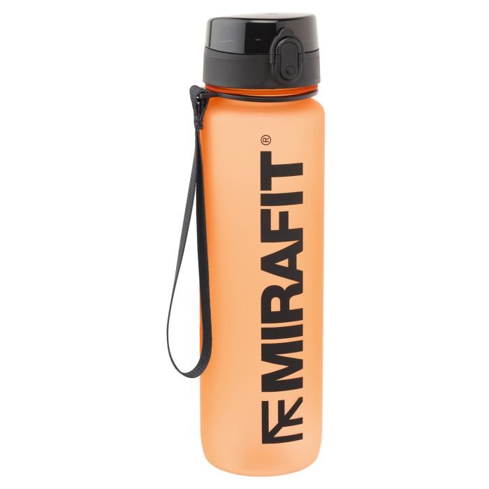 Mirafit Black 1 Litre Gym Water Bottle