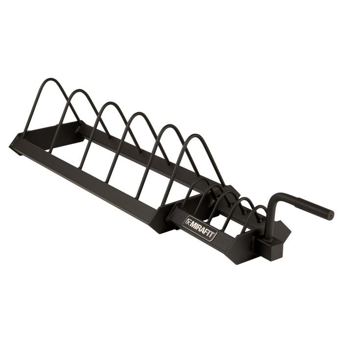 Bumper Plate Trolley Rack With Wheels Mirafit