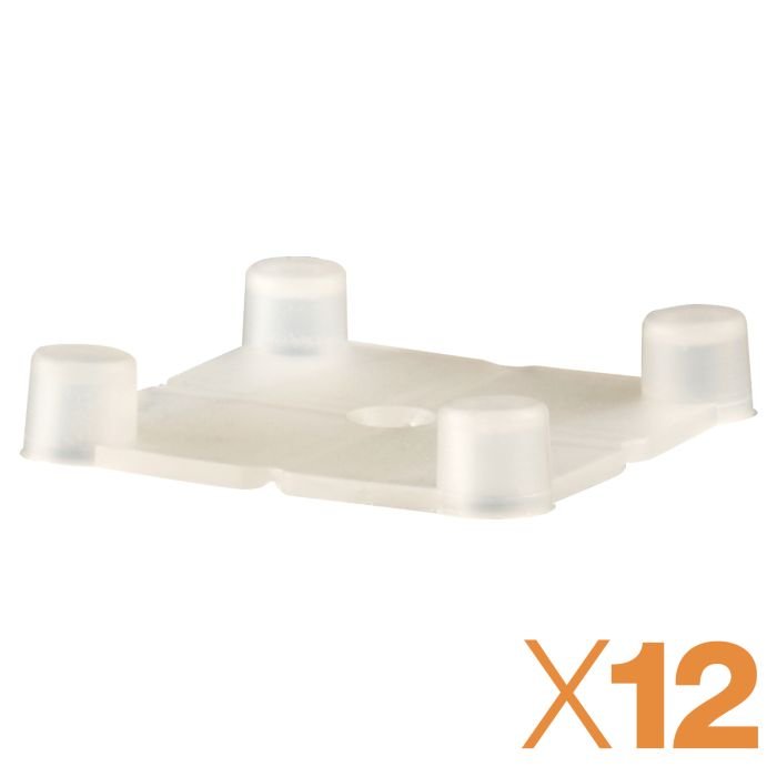 Mirafit Rubber and EDPM Gym Floor Mat Connectors set