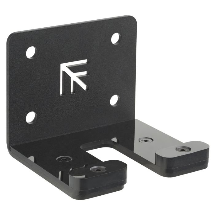 Mirafit Single Barbell Wall Rack on gym floor