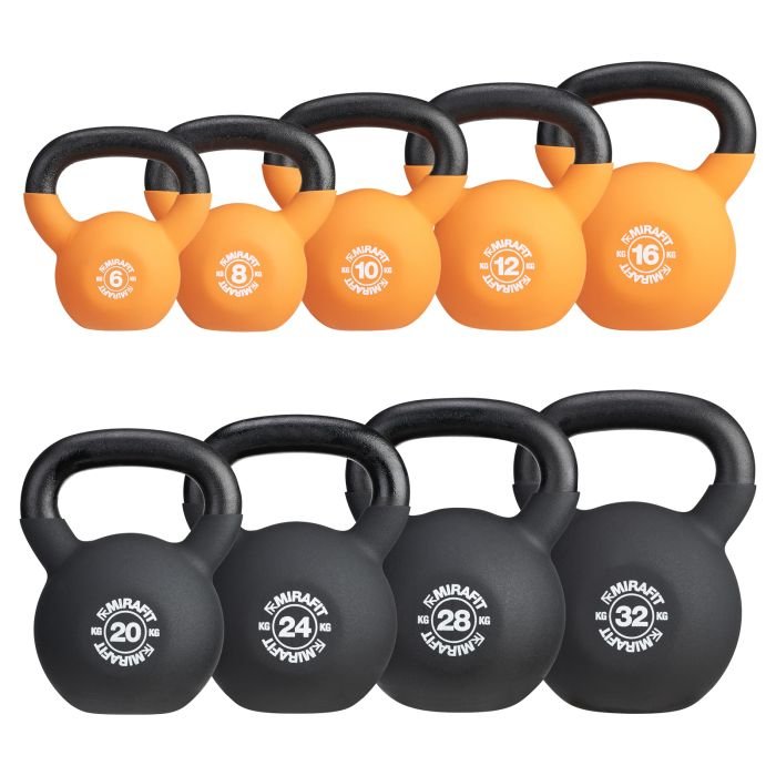 Soft Touch Cast Iron Kettlebells Mirafit - Main Image