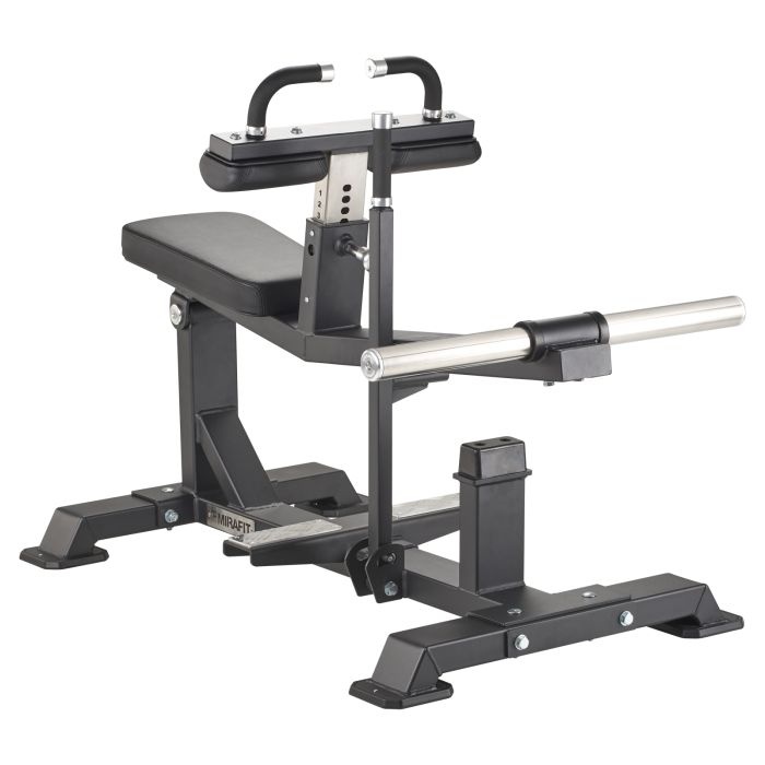 Weight Mirafit M4 Plate Loaded Seated Calf Raise Machine in Gym