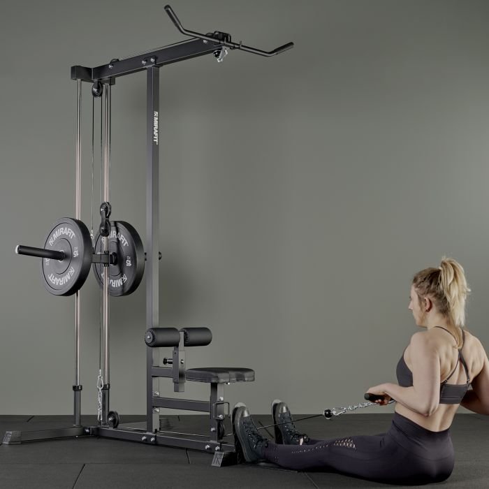 Lat Pulldown and Seated Row Machine Mirafit