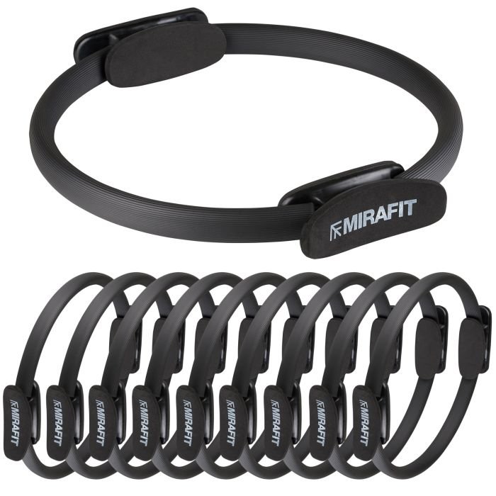 holding Mirafit Pilates Ring