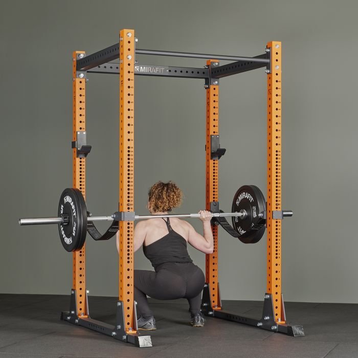 M4 Flat Foot Power Rack Mirafit