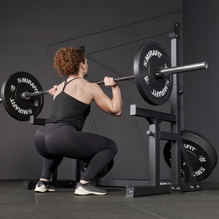 M230 Squat and Bench Press Rack Spotter Adjustable Mirafit