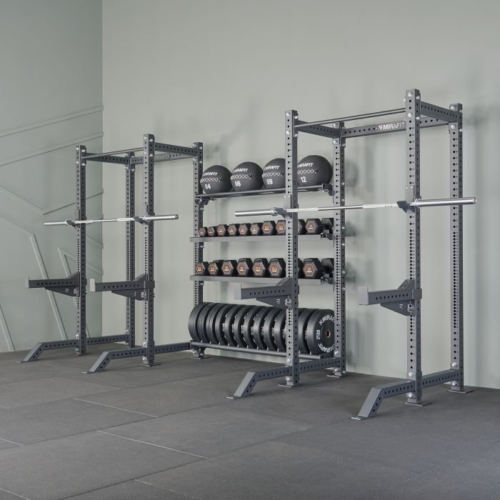 M4 Dual Rack Gym Equipment Package | Mirafit
