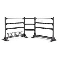 135cm x 178cm Double Bay M4 Gym Storage Config 4