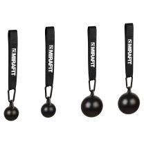 Man Gripping 75mm Mirafit Cannonball Pull Up Grips