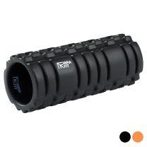 Orange Mirafit Deluxe Hi Density Foam Roller on White Background