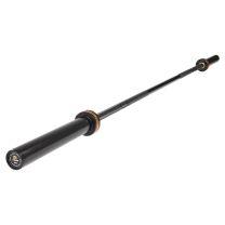 Black Mirafit M3 15kg Olympic Womens Bar with end cap graphic