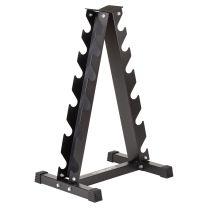 Mirafit Vertical Dumbbell Stand in gym