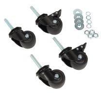 Mirafit M3 Weight Storage Tree Wheels On Gym Mats