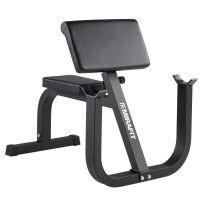 Mirafit M1 Preacher Curl Bench On Gym Flooring