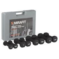 Mirafit 10kg Dumbbell Set and Case